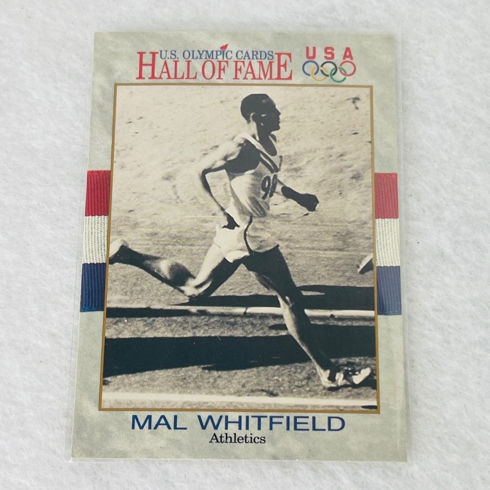 1991 Impel US Olympic Hall of Fame Mal Whitfield Athletics Trading Card #39